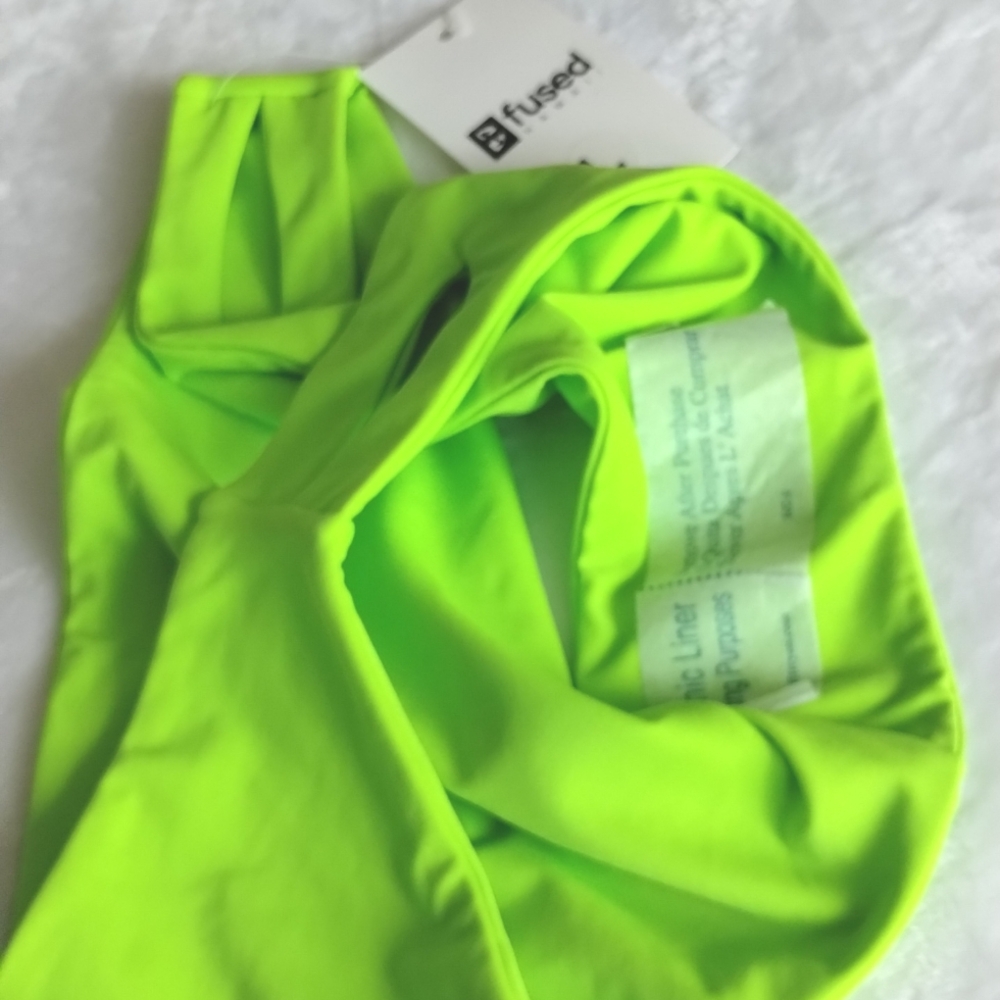 Fused Hawaii π Be Bright Hamoa Neon Green Bikini Bottom - Picture 6 of 7